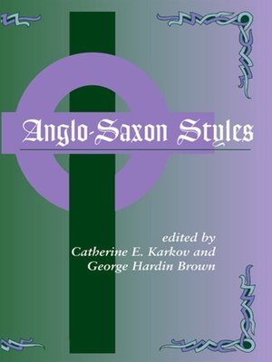 cover image of Anglo-Saxon Styles